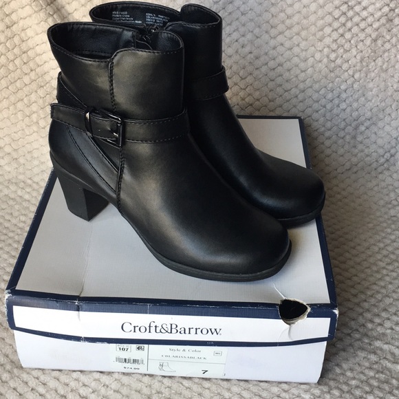 croft & barrow Shoes - Croft&Barrow Booties ⚫️